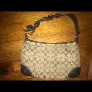 Brown Coach Handbag